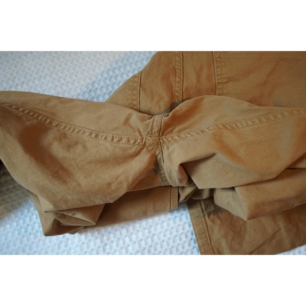 COLOURS Alexander Julian Mens Khaki Straight Leg Jeans 34x32 Denim Stretch